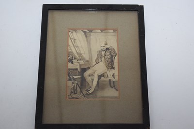 Lot 59 - Early 20th Century Portrait of Nelson seated...