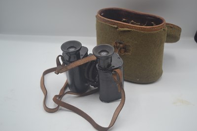 Lot 153 - Pair of German made cased CP Goerz field...