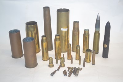 Lot 440 - Bag containing various calibre brass...