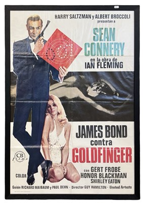 Lot 150 - A framed Spanish one-sheet poster for James...