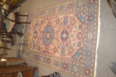Lot 542 - A 20th Century Middle Eastern wool floor rug...
