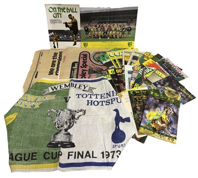 Lot 219 - A mixed lot of various Norwich City...