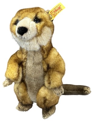 Lot 405 - A small Steiff Meerkat plush toy