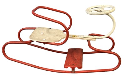 Lot 422 - A vintage ride-on rocker by Leeway