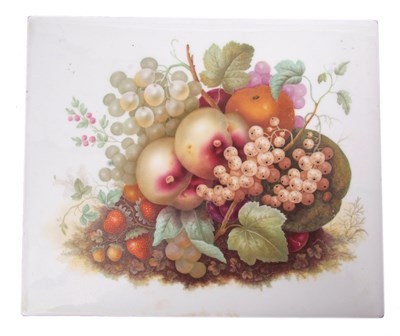 Lot 68 - An early 19th Century English porcelain plaque...