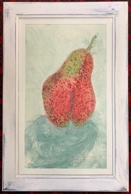 Lot 64 - Tracy Myers (British, contemporary), 'Pear',...