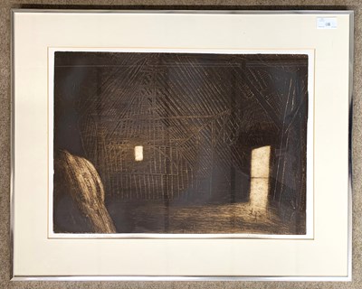 Lot 66 - Richard Bawden (1936-2024), 'Abbey Grange Barn,...