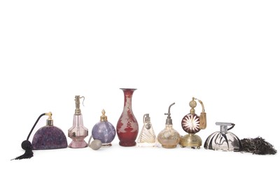 Lot 22A - GROUP OF 7 ATOMISERS/SCENT BOTTLES ART DECO...