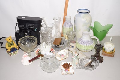 Lot 13 - Mixed Lot: Two Denby pottery vases, various...