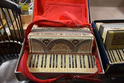 Lot 766 - P FICOSECCO PIANO ACCORDION IN CASE