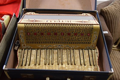 Lot 767 - JETELLI GERMAN PIANO ACCORDION IN CASE