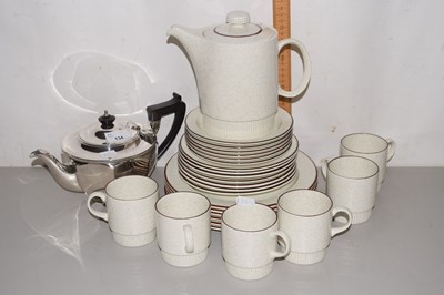 Lot 134 - A Poole retro tea set and further matching...