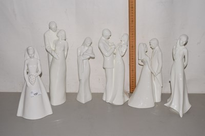 Lot 137 - A group of six Royal Doulton Images figures