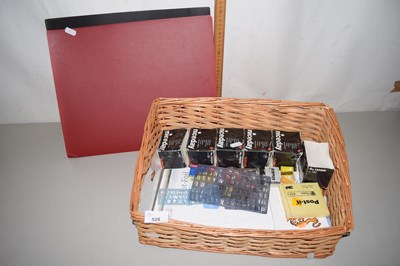 Lot 528 - Box of assorted stationery