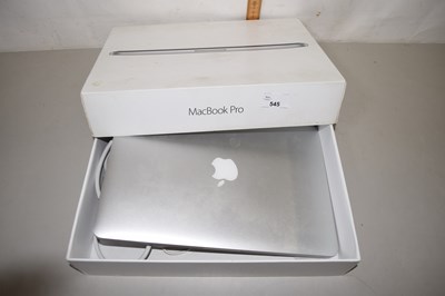 Lot 545 - A Mac Book Pro, boxed