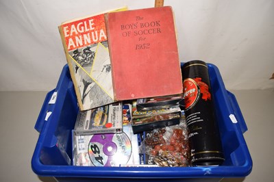Lot 549 - Mixed Lot: Books and assorted computer games