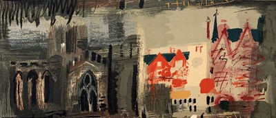 Lot 78 - John Piper (1903-1992), 'Northern Cathedral',...