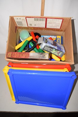 Lot 569 - Box of assorted childrens toys and other items