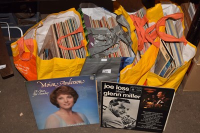 Lot 610 - Four bags of assorted LP's