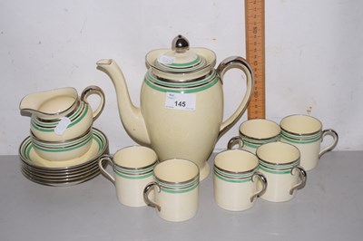Lot 145 - Quantity of Spode Royal Jasmin coffee wares