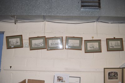 Lot 653 - Six shipping prints