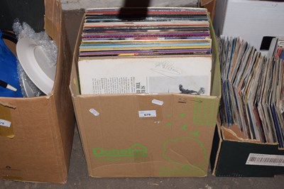 Lot 679 - Box of assorted LP's