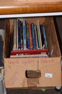 Lot 683 - Books, Norfolk history and interest