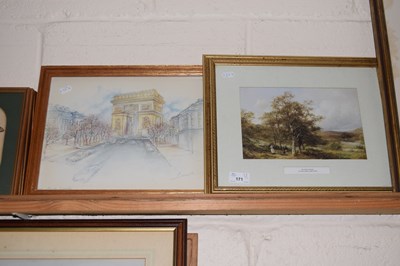 Lot 171 - After David Bates, coloured print In The Wood...