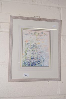 Lot 186 - Wendy Long, still life of flowers
