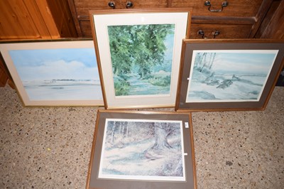Lot 193 - Group of four framed prints to include Philip...