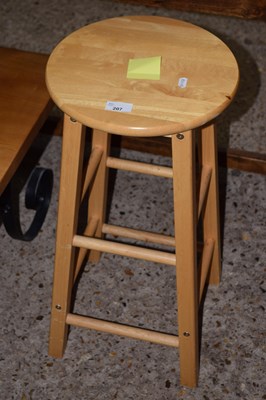 Lot 207 - A modern kitchen stool