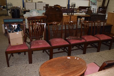 Lot 223 - Set of six dining chairs