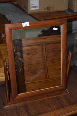 Lot 230 - A dressing table mirror