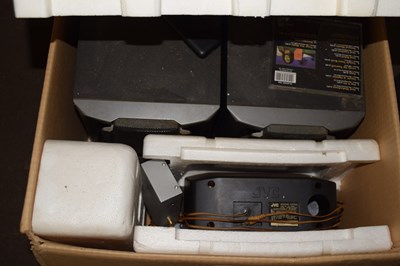 Lot 704 - A JVC compact component system, boxed