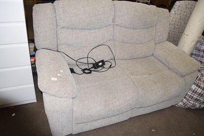 Lot 755 - A two seater sofa