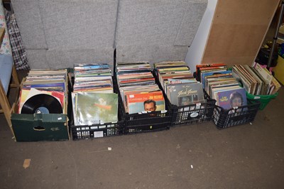 Lot 759 - Six boxes of assorted LP's