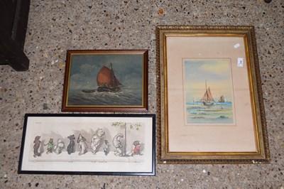 Lot 236 - Three assorted pictures and prints