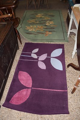 Lot 237 - The V&A Art Nouveau rug collection and another...