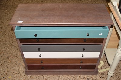 Lot 242 - Painted chest of drawers