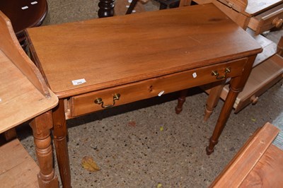 Lot 255 - Single drawer side table