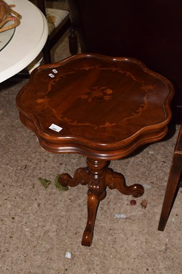 Lot 285 - Inlaid tripod table