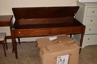 Lot 302 - Table piano, empty
