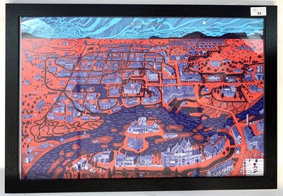 Lot 92 - Grayson Perry (b.1960), 'Our Town', printed...