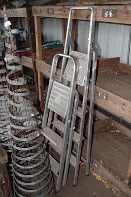 Lot 333 - Two stepladders