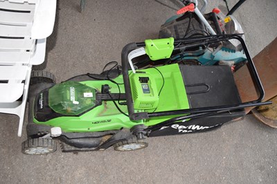 Lot 341 - A G-Max Greenworks electric lawnmower