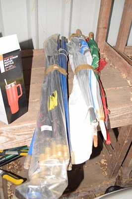 Lot 345 - Set of drain rods together with a quantity of...