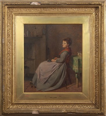 Lot 417 - Haynes King (1831-1904), 'Wandering Thoughts',...