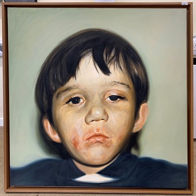 Lot 57 - Mark Gilbert (Scottish, b.1969), "Enzo", oil...