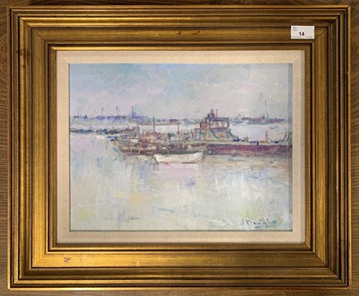 Lot 14 - John Denahy NEAC (British, 1922-1999), Boats...