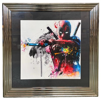 Lot 39 - PATRICE MURCIANO: Framed and glazed DEAD POOL...